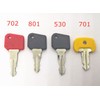 Pack of 4 Replacement Ignition Keys Starter Key Suitable for
