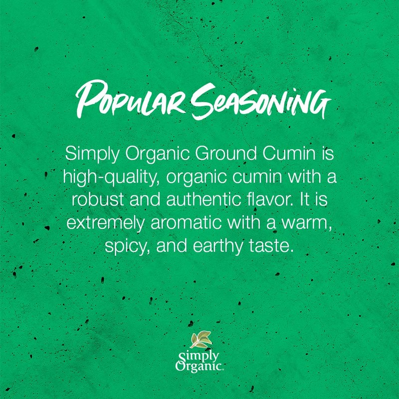 Simply Organic, Cumin, 2.31 oz