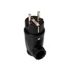 feletec Schuko Angle Plug 230 V Power Plug for Outdoor