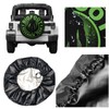 Sasquatch Research Team Green Spare Tire Cover,Universal Wheel Tire Cover