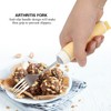 Disabled Patient Arthritis Elder Utensil Removable Flexible Rotating Eating Tablewares(Fork)