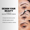 2 Pack Microblading Eyebrow Pen, 2-in-1 Dual-Ended Waterproof 2 Fork