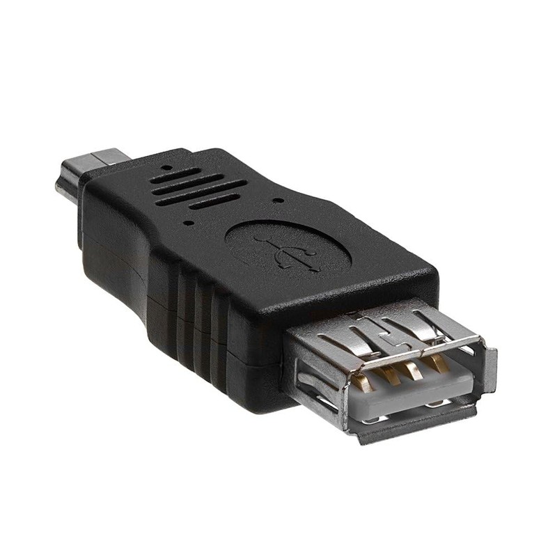 Cmple Mini USB 2.0 Male to USB 2.0 Female Adapter,