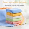 GUIGA Pack of 8 Microfibre Face Cloths for Gentle Face