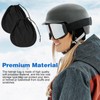 Mabor Helmet Bag - Black Motorcycle Helmet Storage Cover with