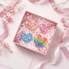 Heart Silicone Mold with Holes Jewelry Resin Casting Molds Heart