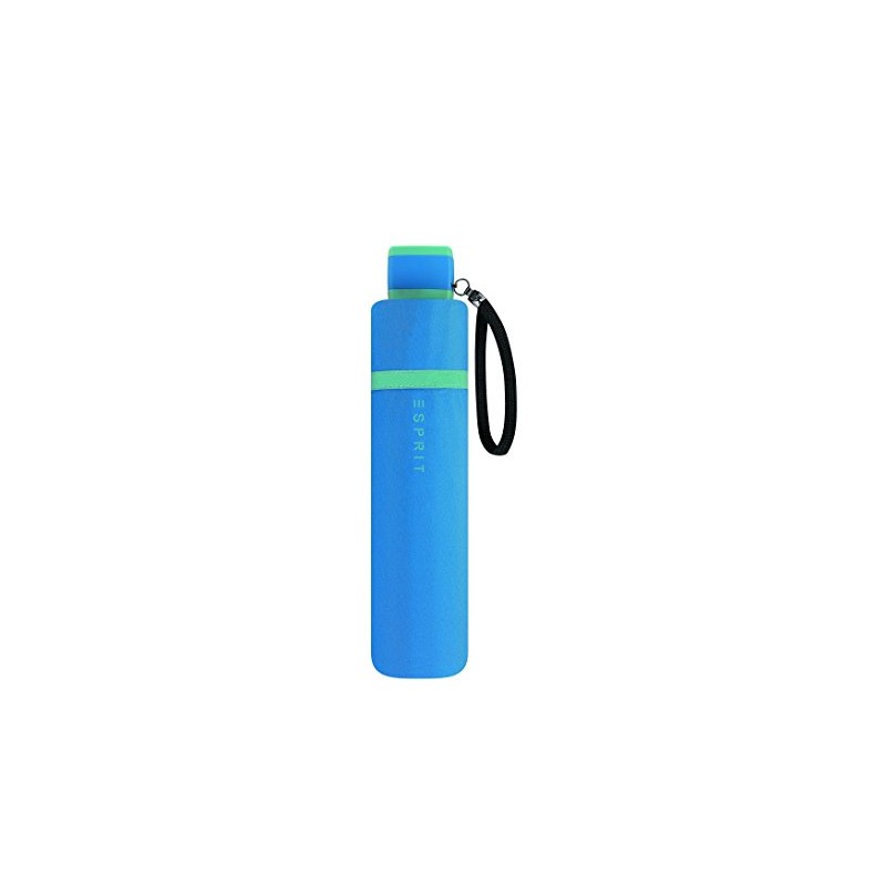 ESPRIT Regenschirme Super-Mini Manual Special Edition Bicolour Blue Turquoise, blue,