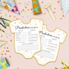 Baby Shower Game Cards, Shaped Card Prediction and Advice Card