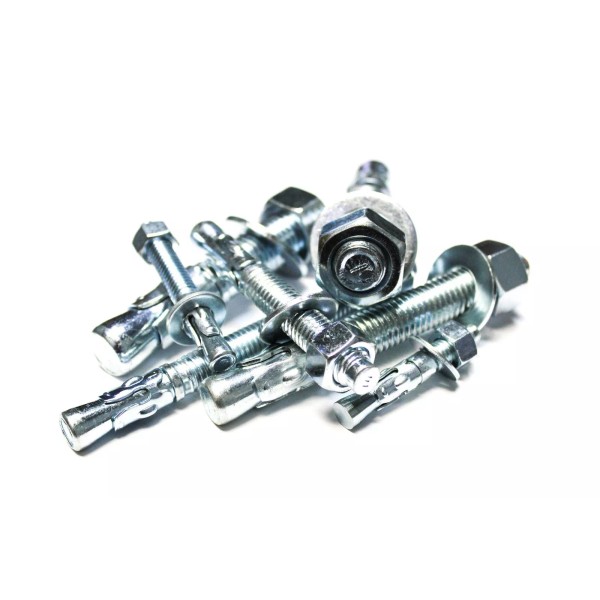 Trinity Fastener (500) 1/4"x1-3/4" Wedge Anchors - Zinc