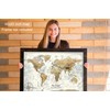 GEOJANGO Magellan World Map Poster - The Perfect Travel Gift