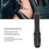 Traditional Tattoo Stick Pen Prevent Slipping Aluminium Detachable Washable Manual