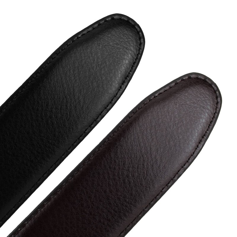 Laura Biagiotti Mens Reversible Genuine Leather Belt 3.5cm High Adjustable