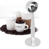 Cikonielf Coffee Tamping Mesure Spoon Dual-Purpose Stainless Steel Tamping Measuring