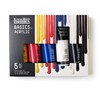 LIQUITEX Basics - Juego de acrílico (5 x 118 ml)