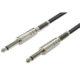 Factory 6.3mm Mono Standard Cable 15m (Male to Male Straight Plug) Audio Cable VM-4128