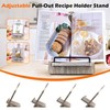 Cookbook Stand Recipe Book Holder: Recipe Book Holder for Counter