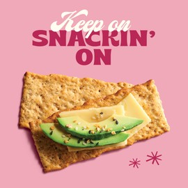 Back to Nature - Pink Himalayan Sea Salt Multigrain Flatbread Crackers - Made With Real Ingredients like Wheat Flour and Whole Grains - Enjoy a Seriously Tasty Non-GMO Snack - 5 ounce (Pack of 6)