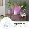 Clamp Light E27 with Clamp 360° Gooseneck Flexible Adjustable 35cm
