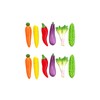 Funny Vegetable Hair Clips Set, 3D Realistic Simulated Food Hair