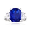 Ross-Simons 6.25 Carat Simulated Sapphire and 1.10 ct. t.w. CZ