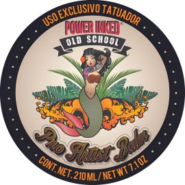 Bálsamo Tatuaje Power Inked Honey Balm Mango Coco Profesional 200g
