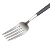 Cutipol GOA GO07 Dessert Fork, Black, 7.3 inches (18.5 cm)