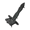 Renovators Supply Manufacturing Shed Door Hinge 5 in. Black Wrought