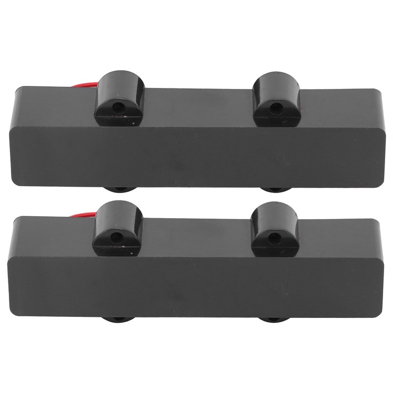 2Pcs 4 String Bass Pickup Bridge Volume Collection Equalizer Electric