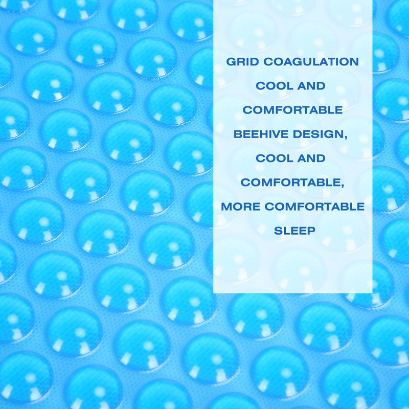 Gel Seat Cushion Antislip Foldable Fast Cooling Ergonomic Design Seat