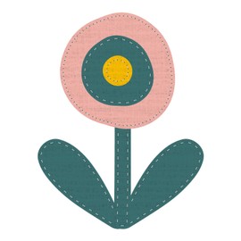 Crafter's Companion Gemini-Multi Media Die Set for Fabric Cutting-Bloom Builder Flower Dies, Copper, One Size