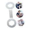 Tofficu High-strength Washing Machine Hand Wrench 36/38mm Spanner Nut Removal