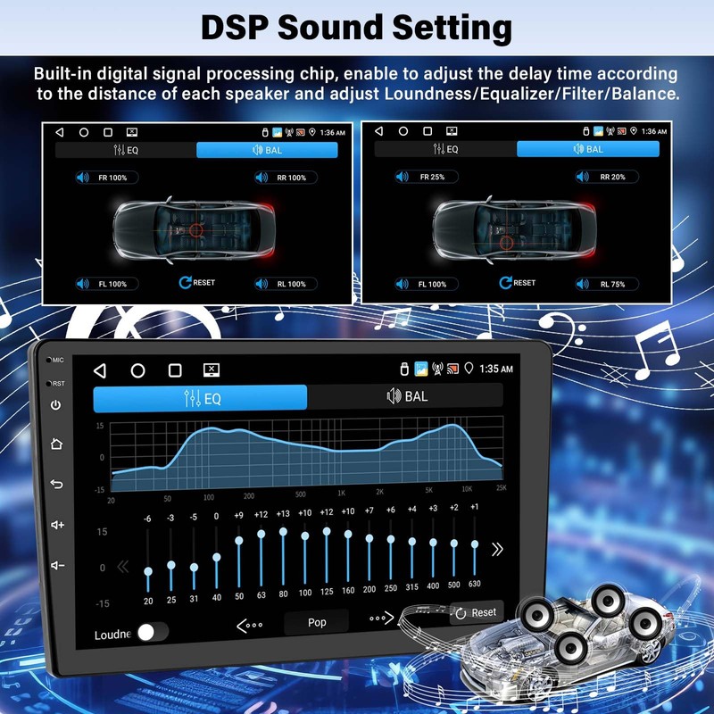 【DSP & 32-EQ】 4G+64G for Honda Odyssey 2005-2010 Android Car