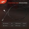 A-Premium 100 inch Speedometer Cable Compatible with Dodge B100, B200,