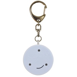 グルマンディーズ ピーナッツ 防犯ブザー ホワイト H:180mm×W:80mm×H:37mm sng-184wh