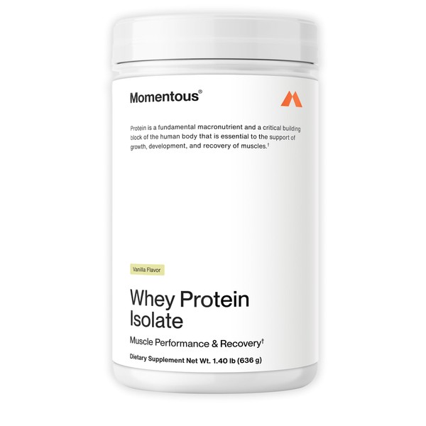 Momentous Momentous Essential Grass-Fed Whey Protein Powder - 20g Whey