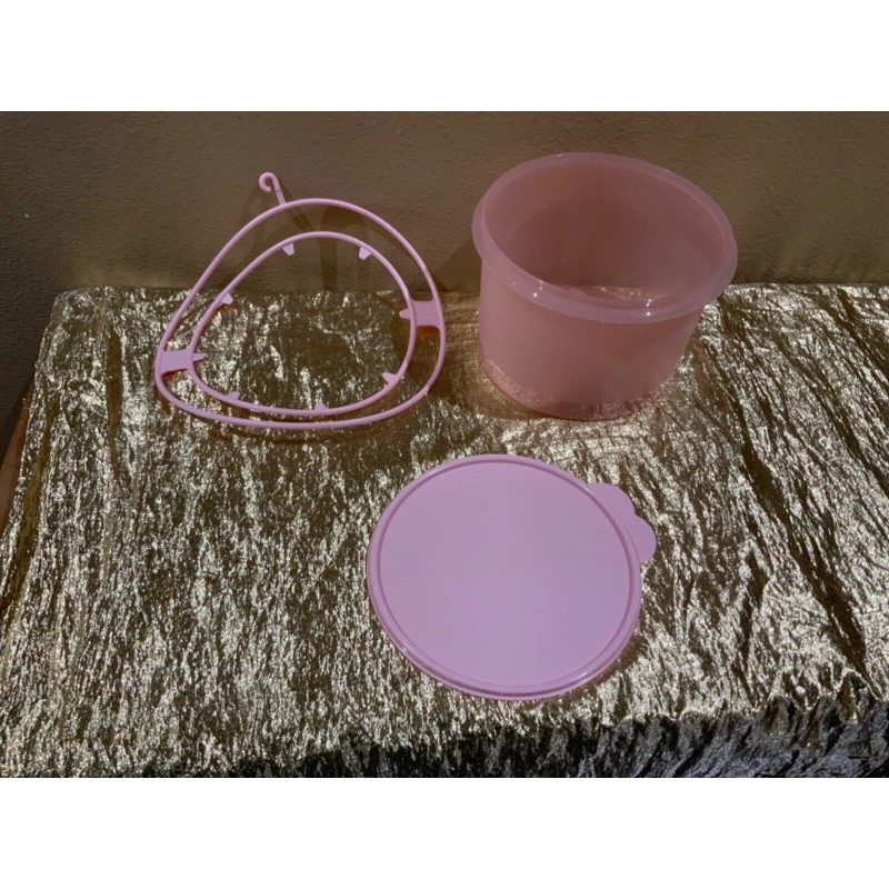 New Beautiful and Bright Round Tupperware Bucket/Contain