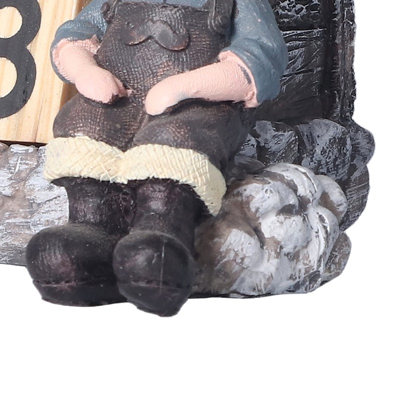 Innovative Rabbits Cabin Calendar Decorative TV Cabinet Decoration for Wedding