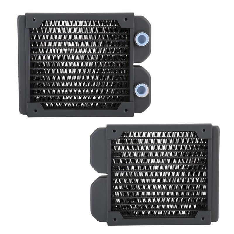 Computer Water Cooling Copper Radiator 14 Tubes CPU Cooler Heatsink