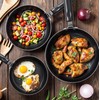 Utopia Kitchen Nonstick Cookware 3 Piece Omelette Pan Skillet Set,