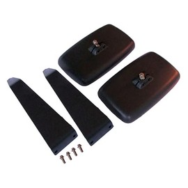 Mirror Kit - Left Hand and Right Hand fits John Deere 5055E 5065E 5065M 5075E 5075M 5083E 5085M 5100M 5101E 5115M 6020 6330 6410 6420 6510 6520 6530 fits Mirrors Replacement Mirrors
