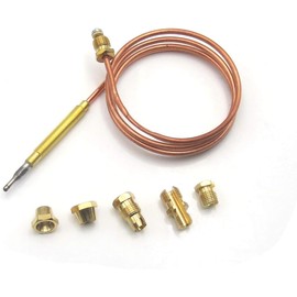 SPEEM Universal Thermocouple 600mm M8X1 | Gas Thermal Regulator | Water Temperature Measurement & Control | Flame Device, Thermocouple, Thermocouple, Heat Probe, Limiting Thermocouple
