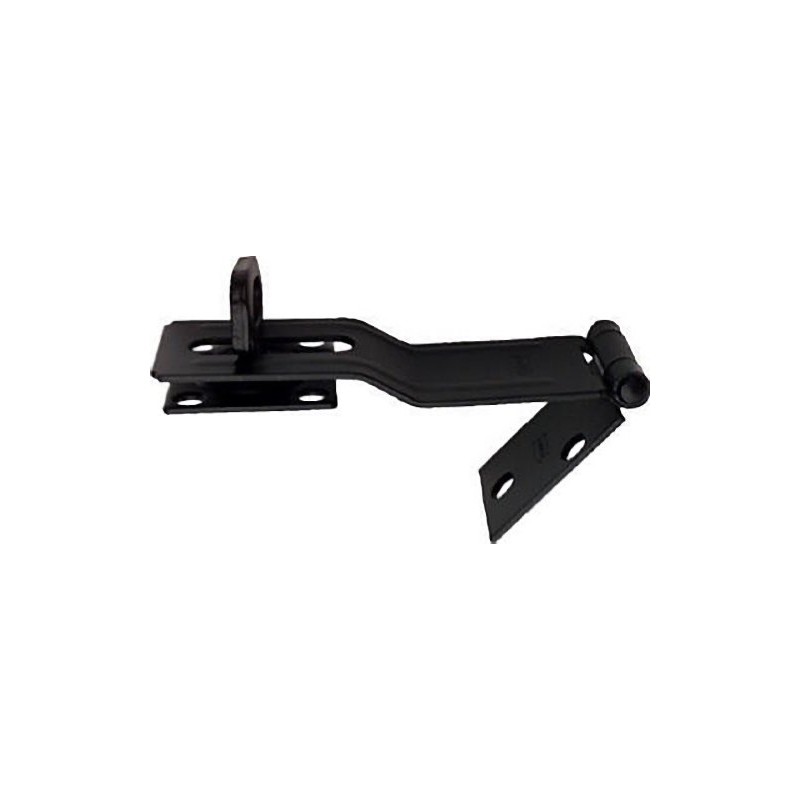 National Hardware N305-987 Safety Hasps 4-1/2In, 4-1/2", Black