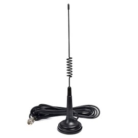 TWAYRDIO GMRS Antenna with Magnet Mount, 13ft RG58 Coaxial Cable PL259 Connector, 462-467MHz GMRS Radio Antenna for Midland BTECH Radioddity Retevis QYT GMRS Mobile Radios