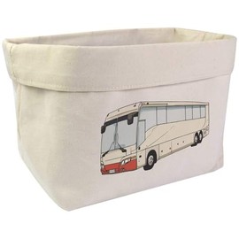 Large 'Holiday Coach' Canvas Organiser/Storage Bag (OR00032716)