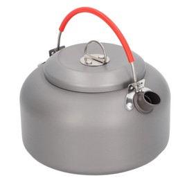 Hervidor para Acampar, Tetera para Campamento Resistente Al Desgaste, Capacidad de 1,4 L, Antiescaldaduras, Grado Alimenticio para Viajes, Picnic, Camping