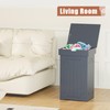 Function Home Trash Can Cabinet, 13 Gallon Kitchen Garbage Can,