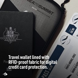 Sea to Summit RFID Travel Wallet, High Rise, Large