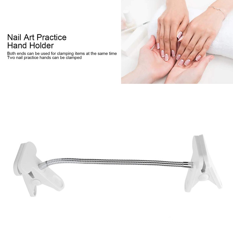Nail Art Practice Nail Art Hand Model Holder Flexible Nail