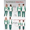 SUNNYBUY Family Christmas Pjs Matching Sets,Holiday Pajamas Xmas Jammies for