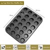 Cseese 2 Pack Mini Muffin Pan, 24 Cup Muffin Tin,